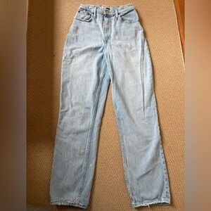 Abercrombie & Fitch Blue Straight Leg Jeans